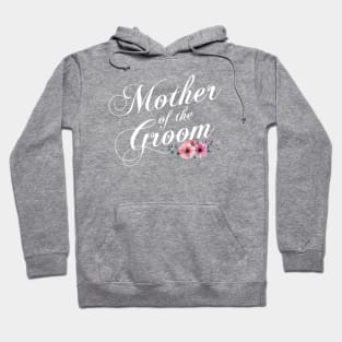 Simple and Elegant Mother of the Groom Floral Calligraphy Hoodie